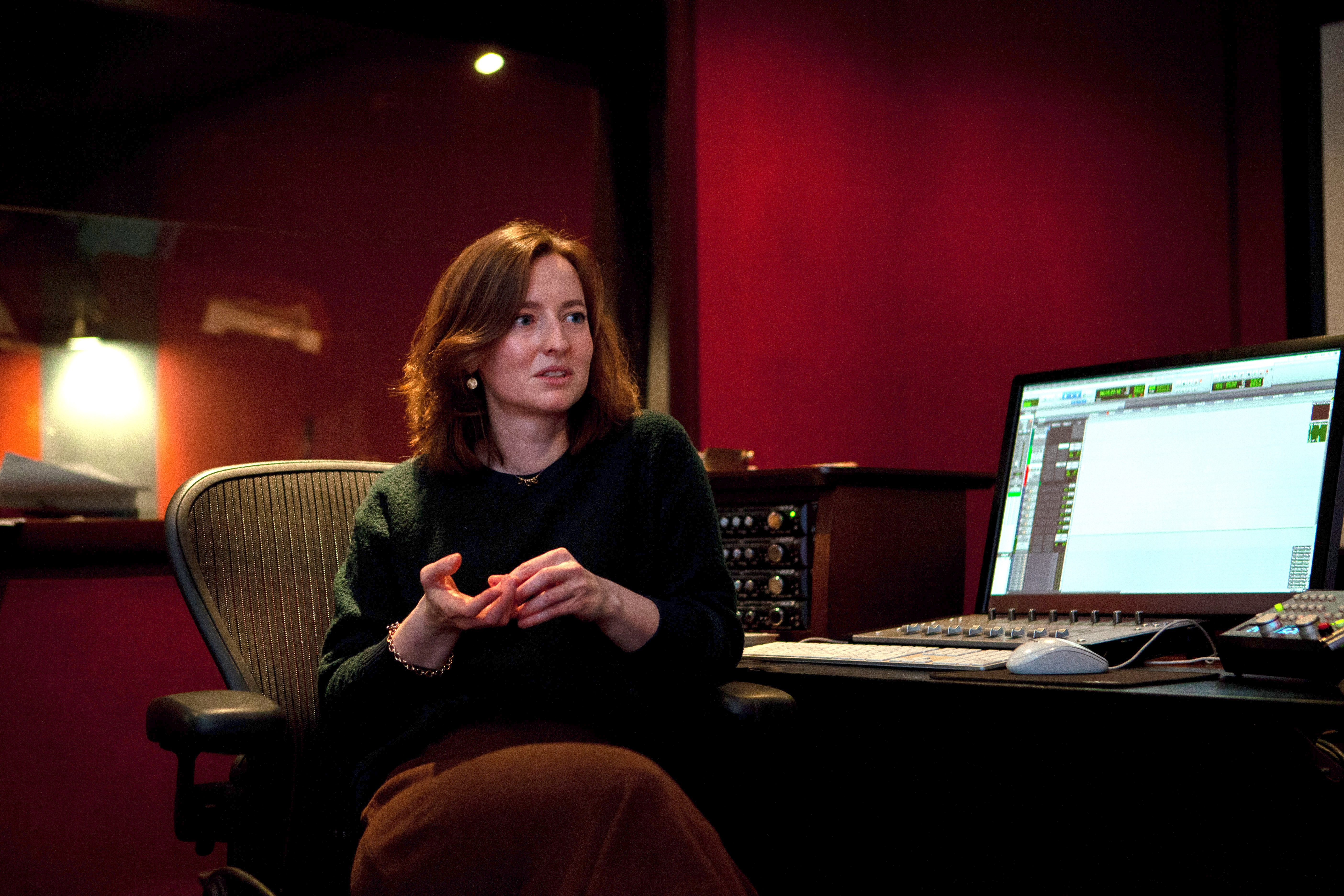 Sound discussion with director