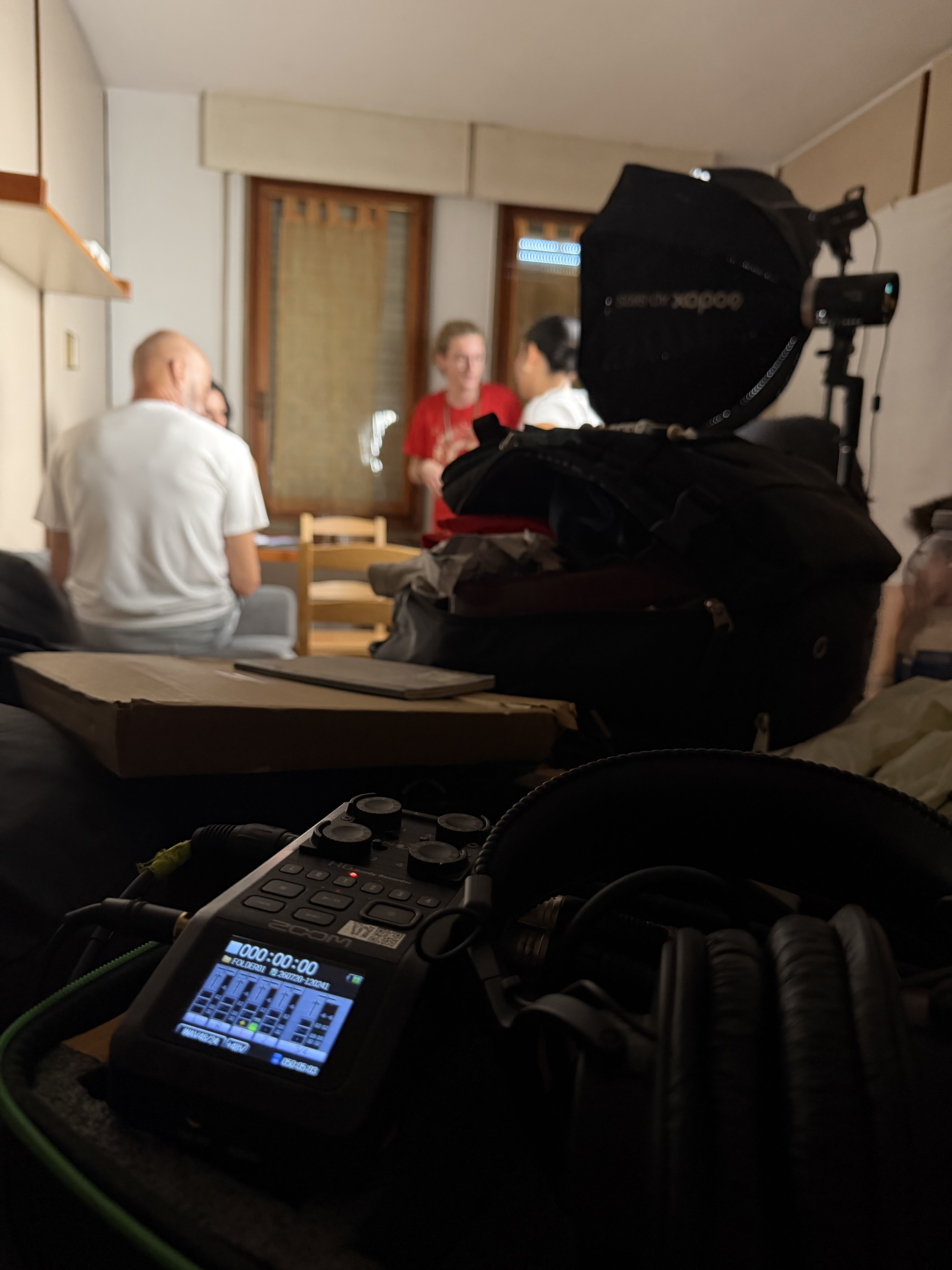 Preparing for recording location sound